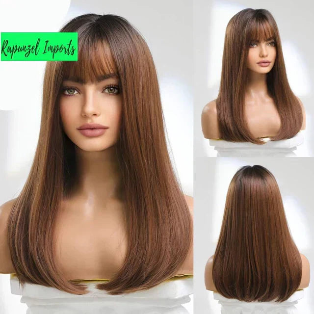 Medium-Length Wig