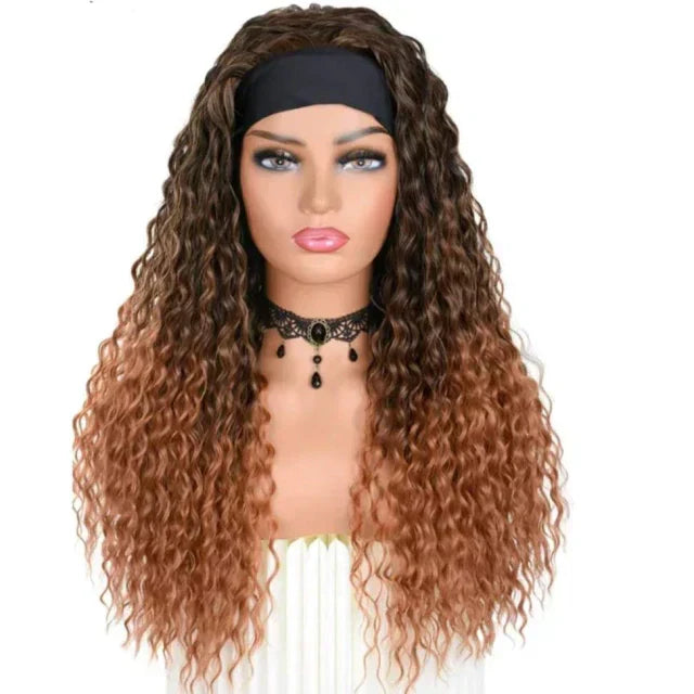 Curly Wig with Headband