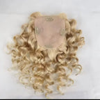 Curly Human Hair Topper - Custom