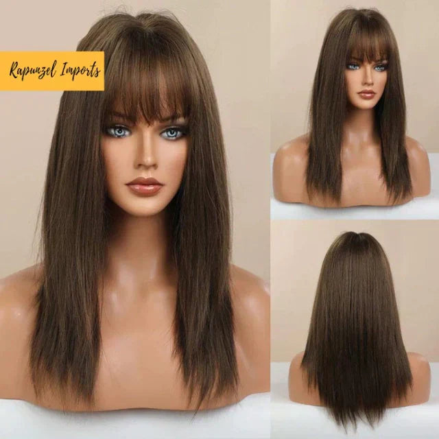 Medium-Length Wig