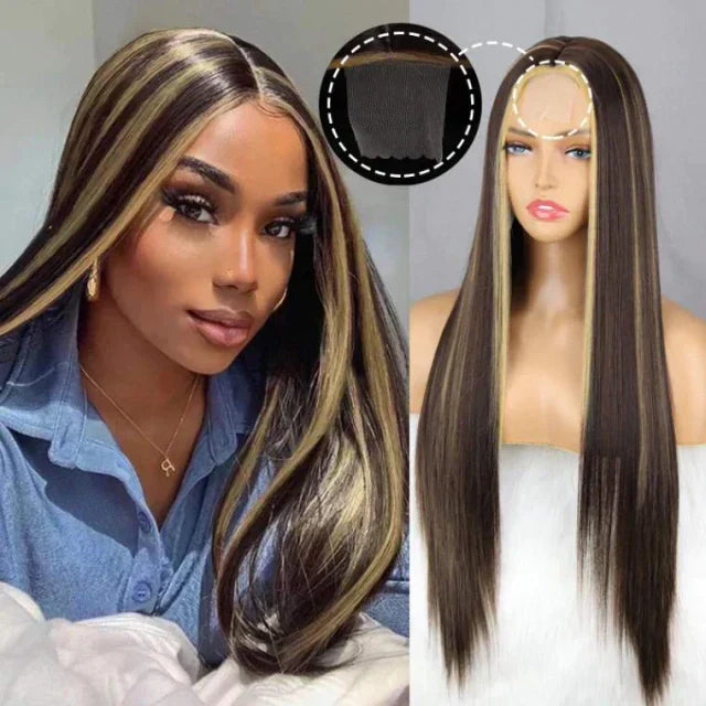 Straight Wig with Front Lace