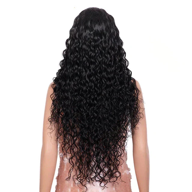 Long Curly Wig with Front Coverage