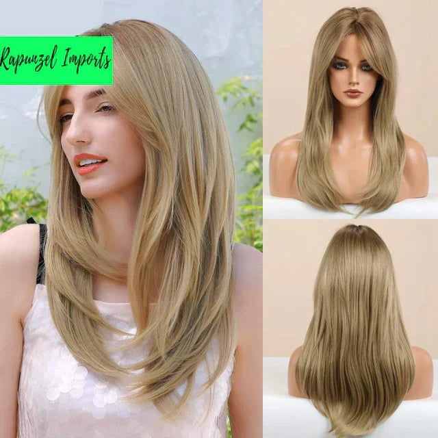Medium-Length Wig