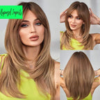 Medium-Length Wig