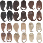 Removable Natural Hair Fringe