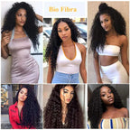 Curly Weft Kit - Bio Fiber Snap Clip