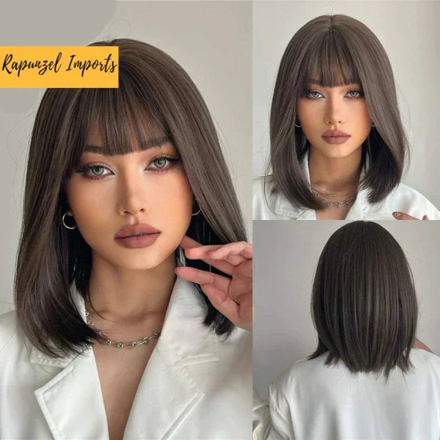 Medium-Length Wig