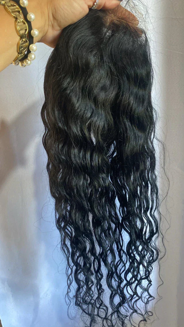 Human Hair Topper - Lace Base