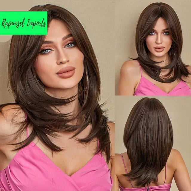 Medium-Length Wig