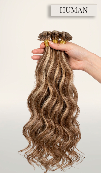 Keratin-Bonded Mega Hair