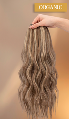 Organic Human Hair Weft Set - Snap Clip