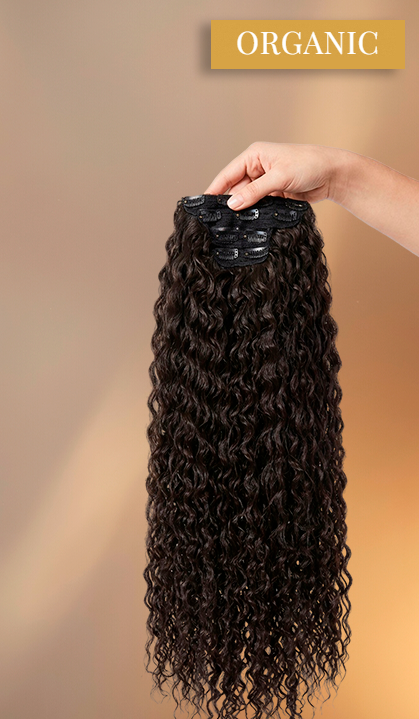 Curly Weft Kit - Bio Fiber Snap Clip