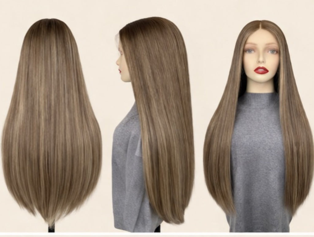 Premium Wig Topper - Natural Brazilian Hair