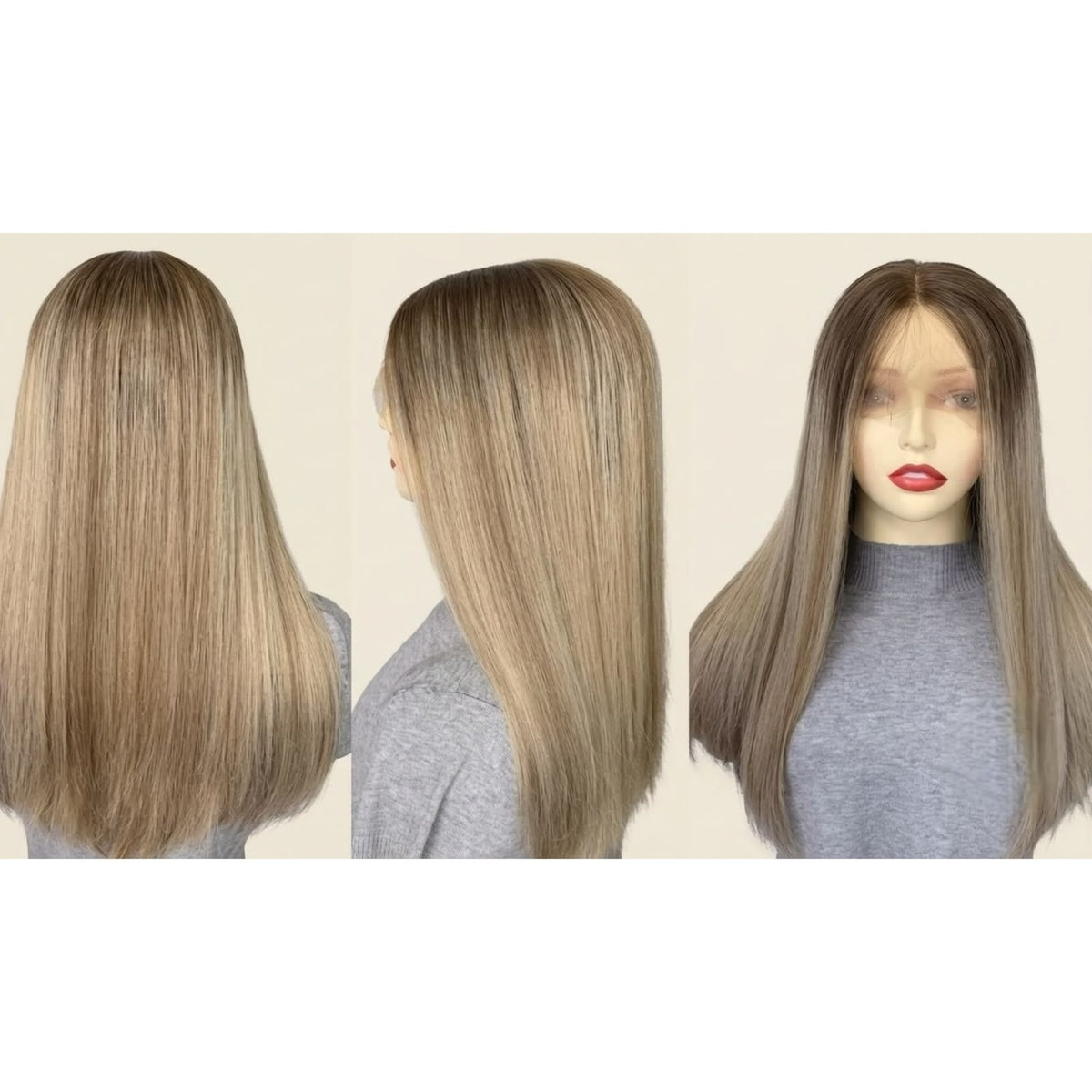 Premium Lace Wig - Natural Brazilian Hair