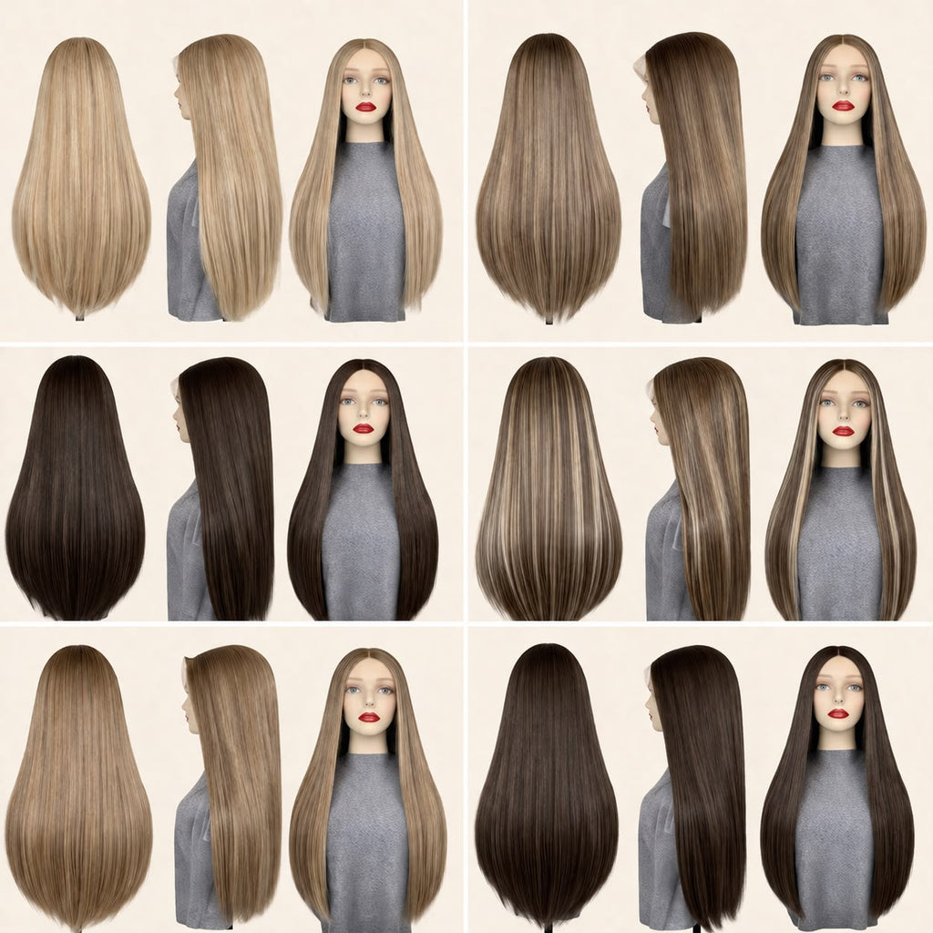 Premium Lace Wig - Natural Brazilian Hair