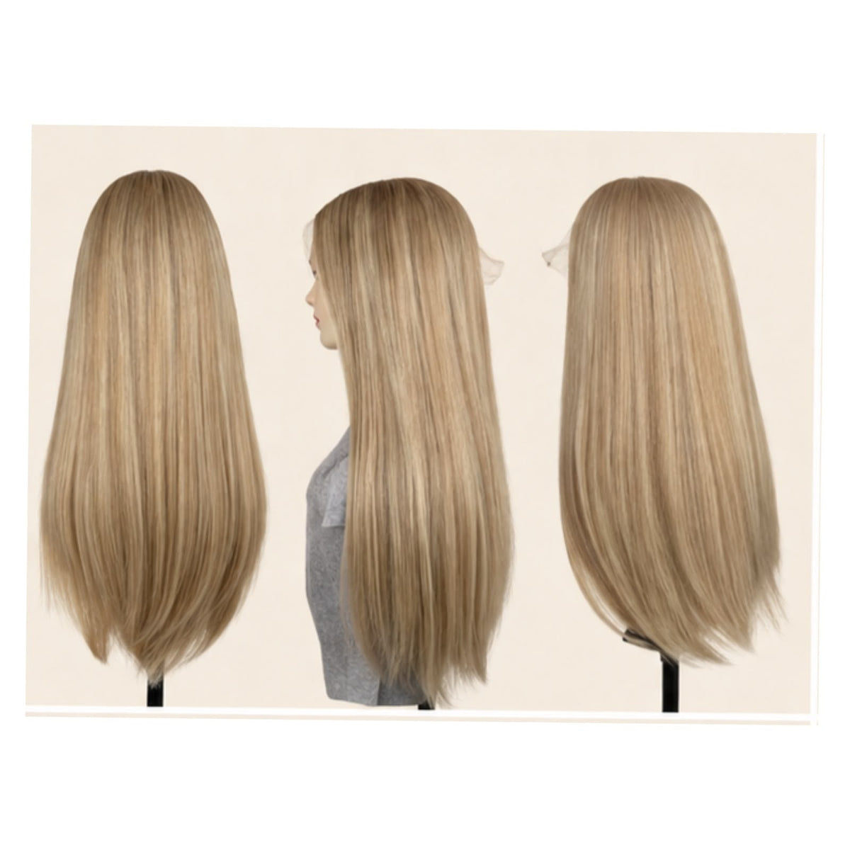 Premium Lace Wig - Natural Brazilian Hair