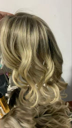 Blonde Human Hair Topper - Silk Base