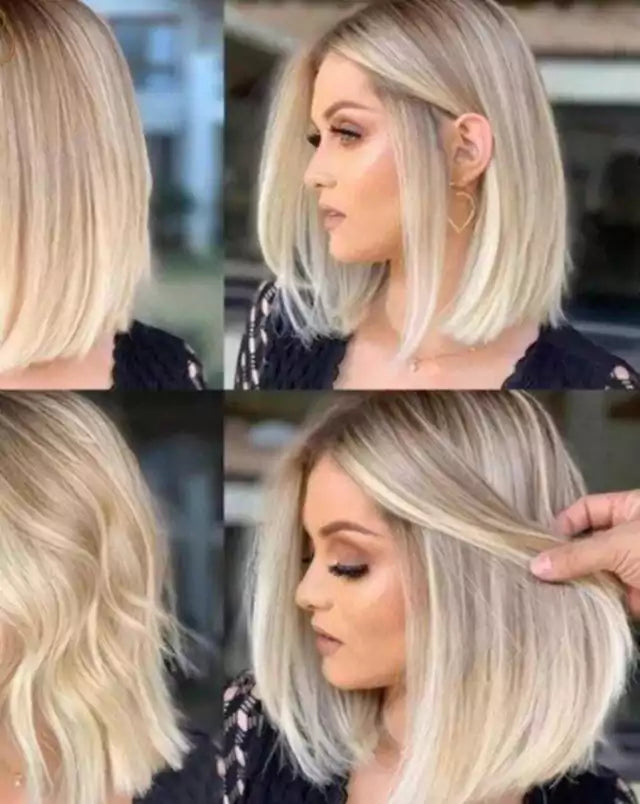 Premium Fiber Lace Wig - Free Part