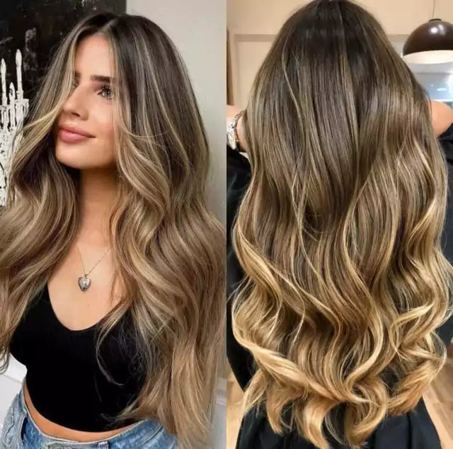 Premium Fiber Lace Wig - Free Part
