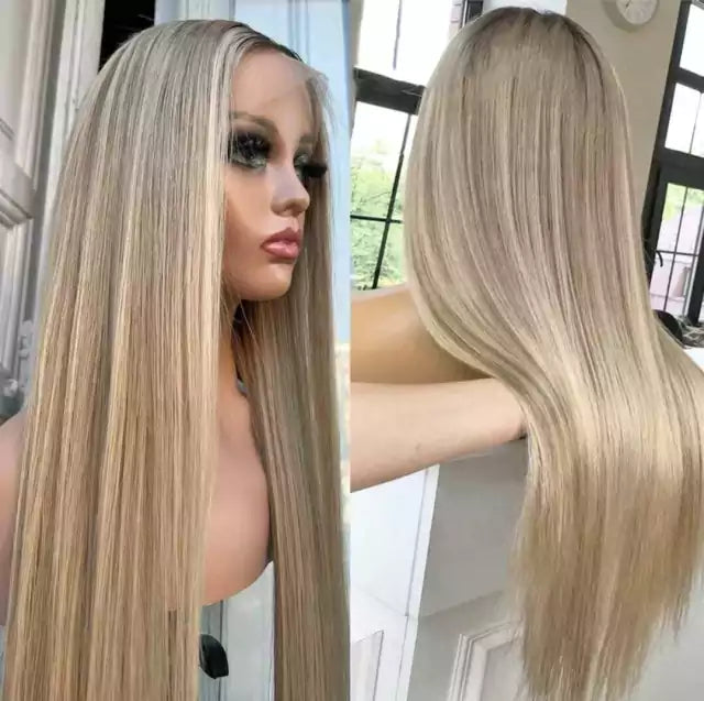 Premium Fiber Lace Wig - Free Part