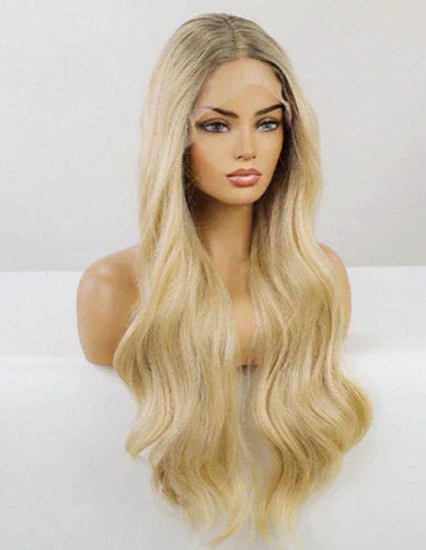 Premium Fiber Lace Wig - Free Part