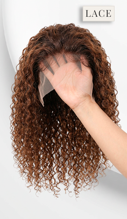 Curly Human Hair Lace Wig