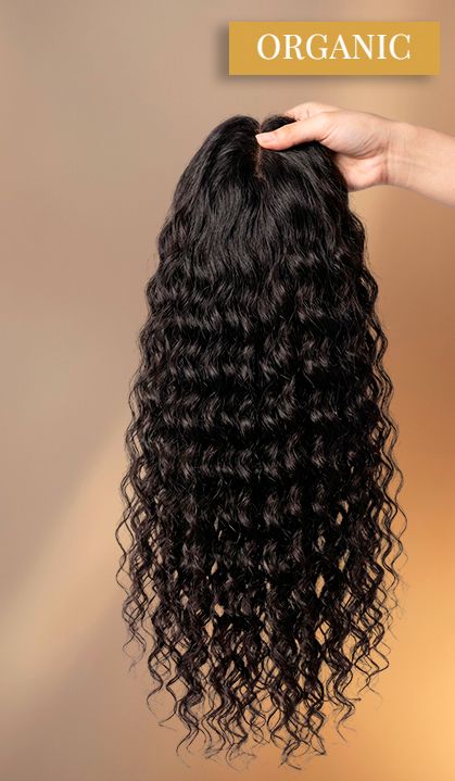 Long Curly Wig with Front Coverage