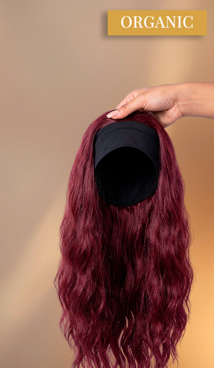 Straight Wig with Headband - Premium Fiber