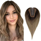 Fringe Topper - Silk Base, Free Part