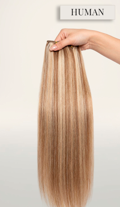 Natural Hair Weft for Weaving