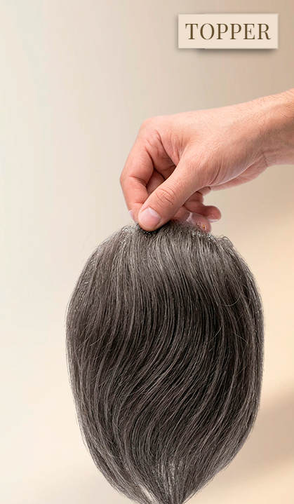 Hairline Topper - Quiff Style