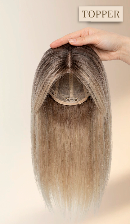 Organic Hair Topper - 45cm