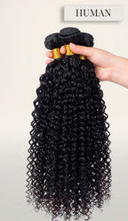 Curly Hair Weft - Sewn