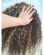 Curly Human Hair Topper - Custom