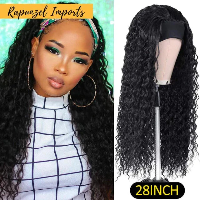 Curly Wig with Headband