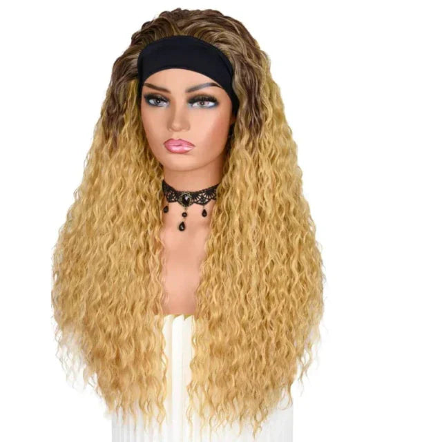 Curly Wig with Headband