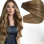 Natural Hair Weft for Weaving