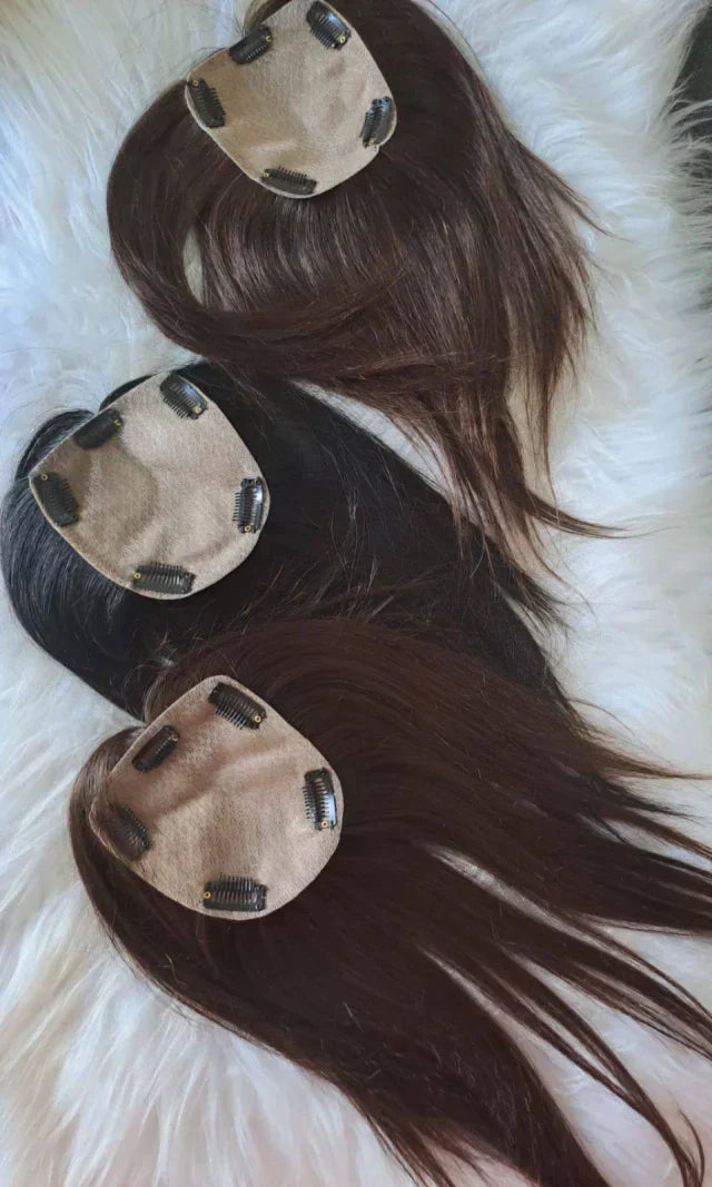 Natural Hair Topper - 11x13 cm Base