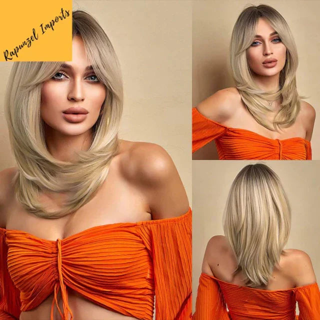 Medium-Length Wig