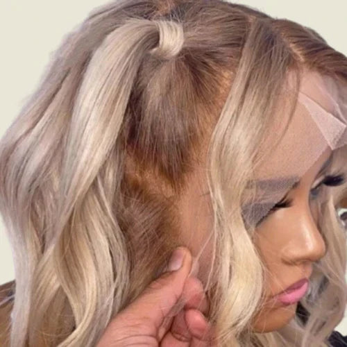 Blonde Lace Wig - Human Hair