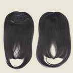 Removable Natural Hair Fringe