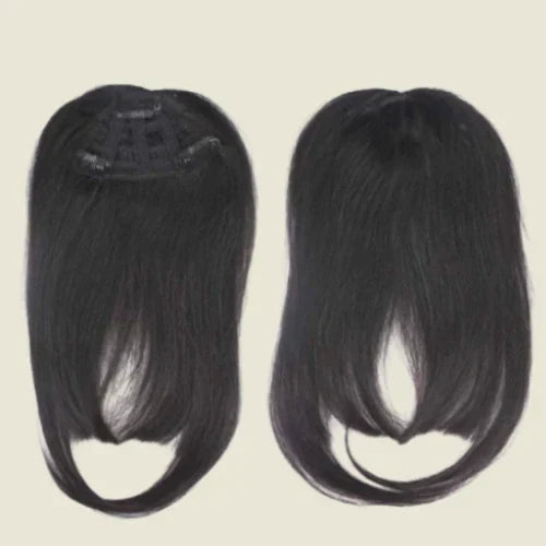 Removable Natural Hair Fringe