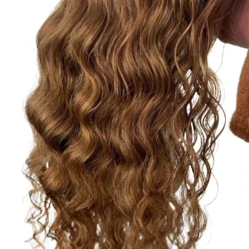 Curly Human Hair Topper - Custom