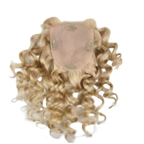 Curly Human Hair Topper - Custom