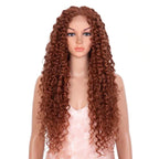 Long Curly Wig with Front Coverage