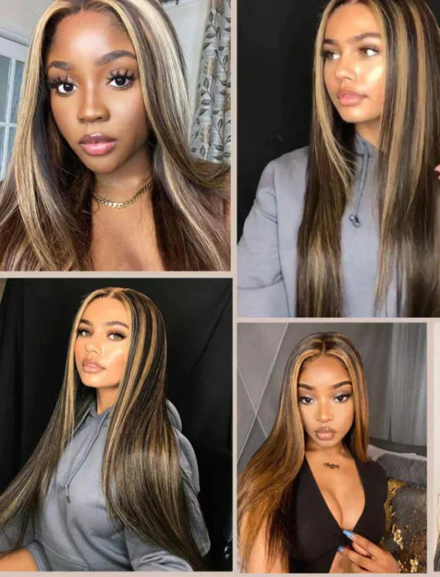 Straight Wig with Front Lace
