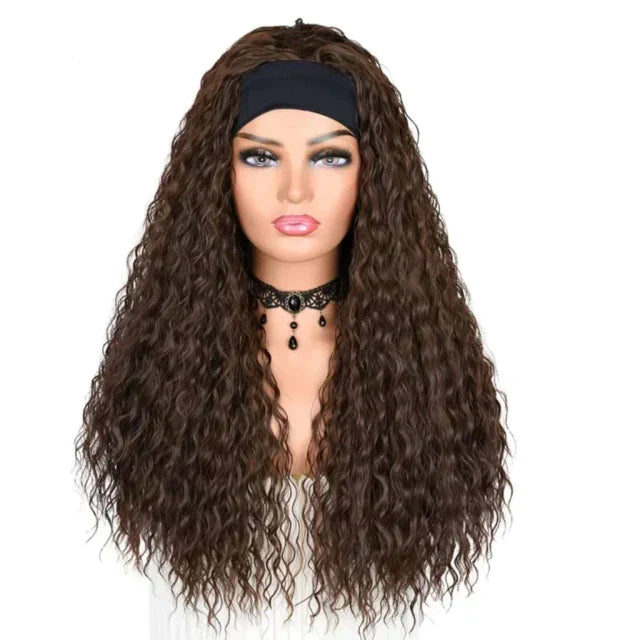 Curly Wig with Headband