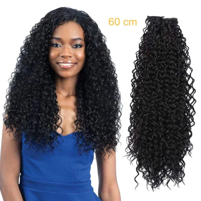Curly Weft Kit - Bio Fiber Snap Clip