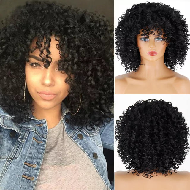 Organic Curly Wig - Volume