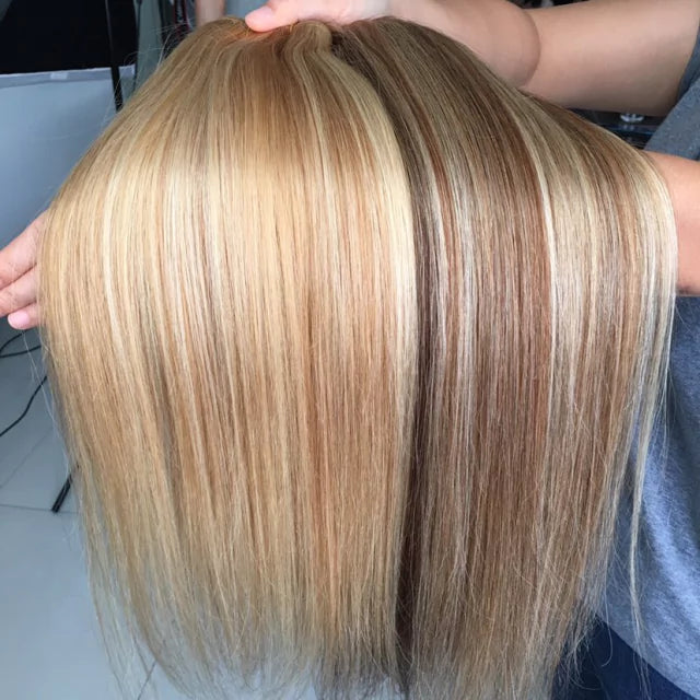 Natural Hair Weft for Weaving